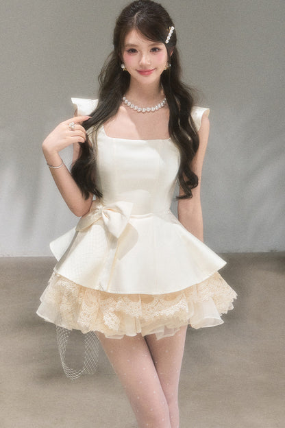Princess Puffy Short Dress