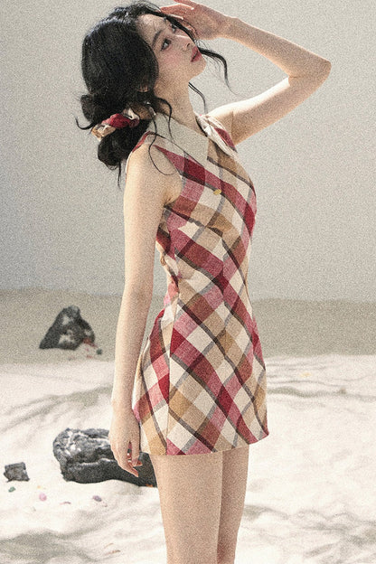 French Quilted Polo Bodycon Dress