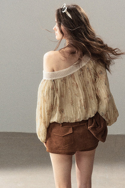 Forest Of Oaks Layered-Look Skirt