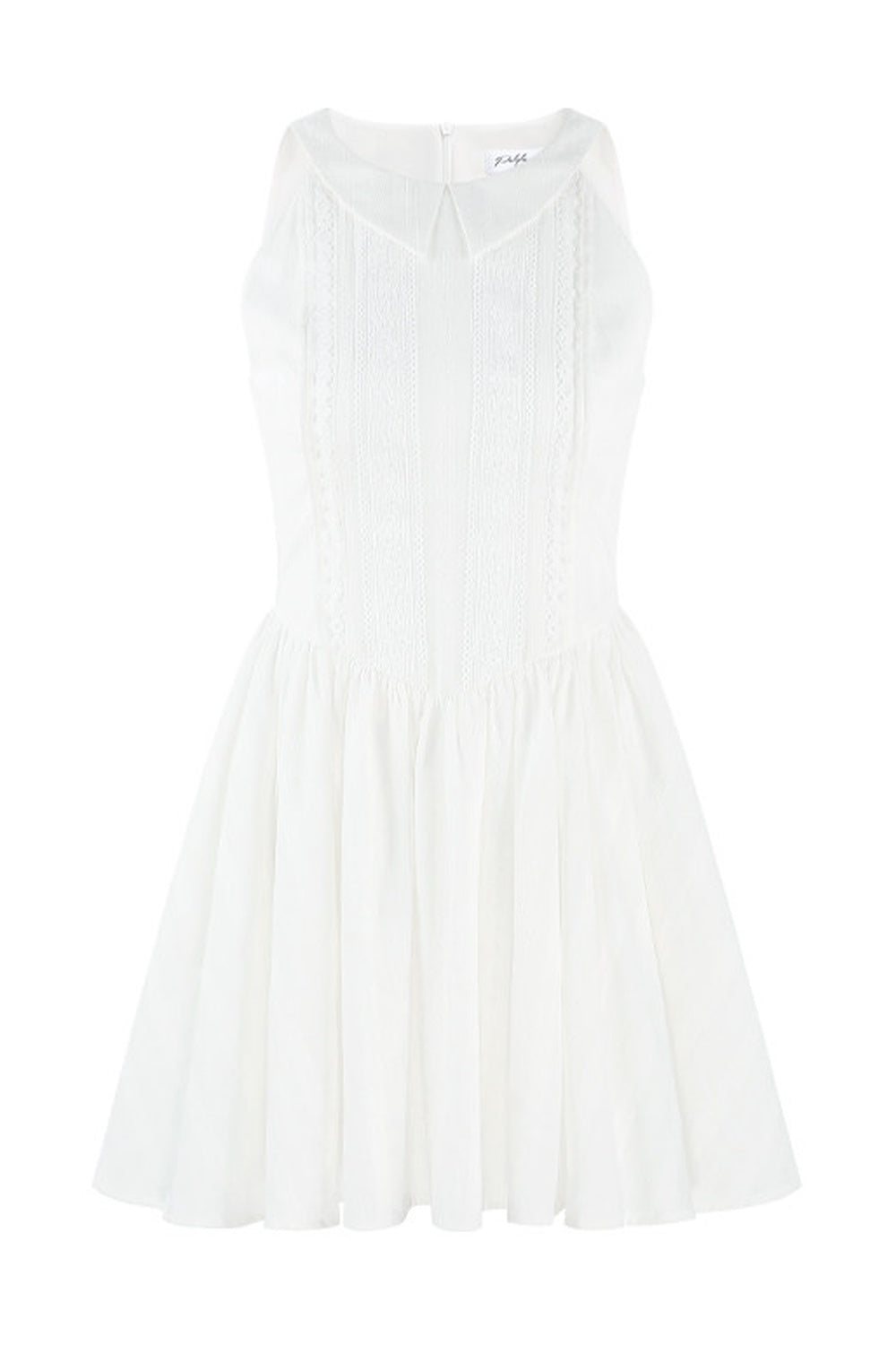 French Collar Bow Dress