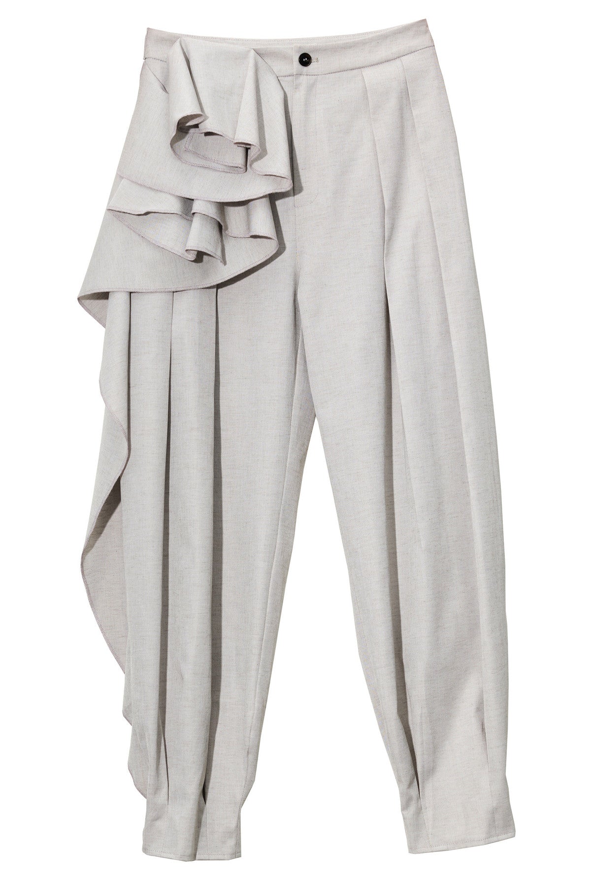Bohemian Ruffle Balloon Pants
