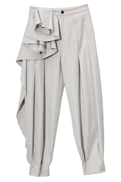 Bohemian Ruffle Balloon Pants