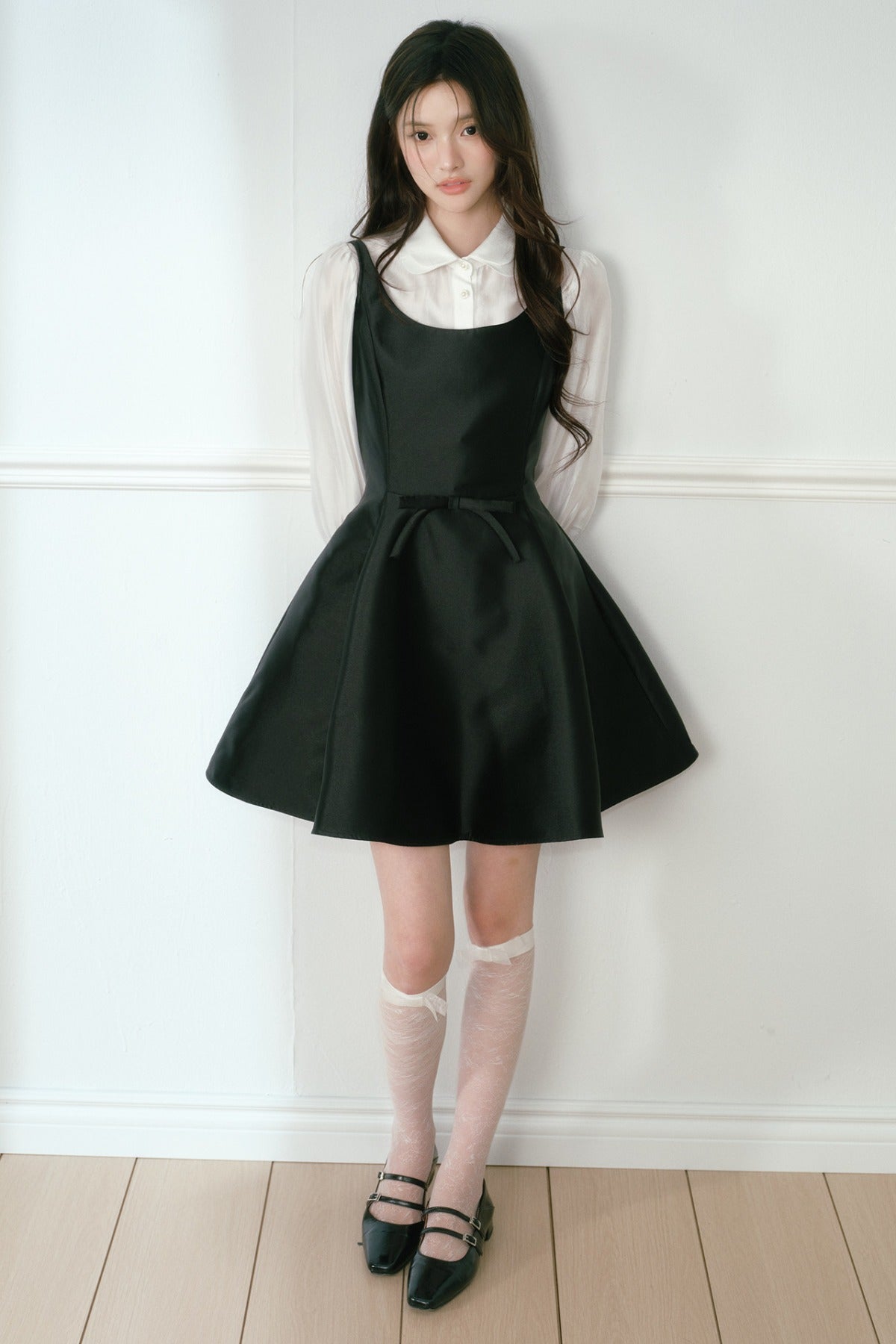 Glossy Sleeveless Dress