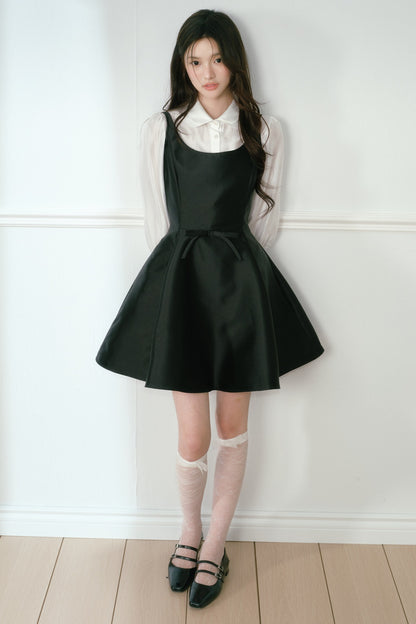 Glossy Sleeveless Dress