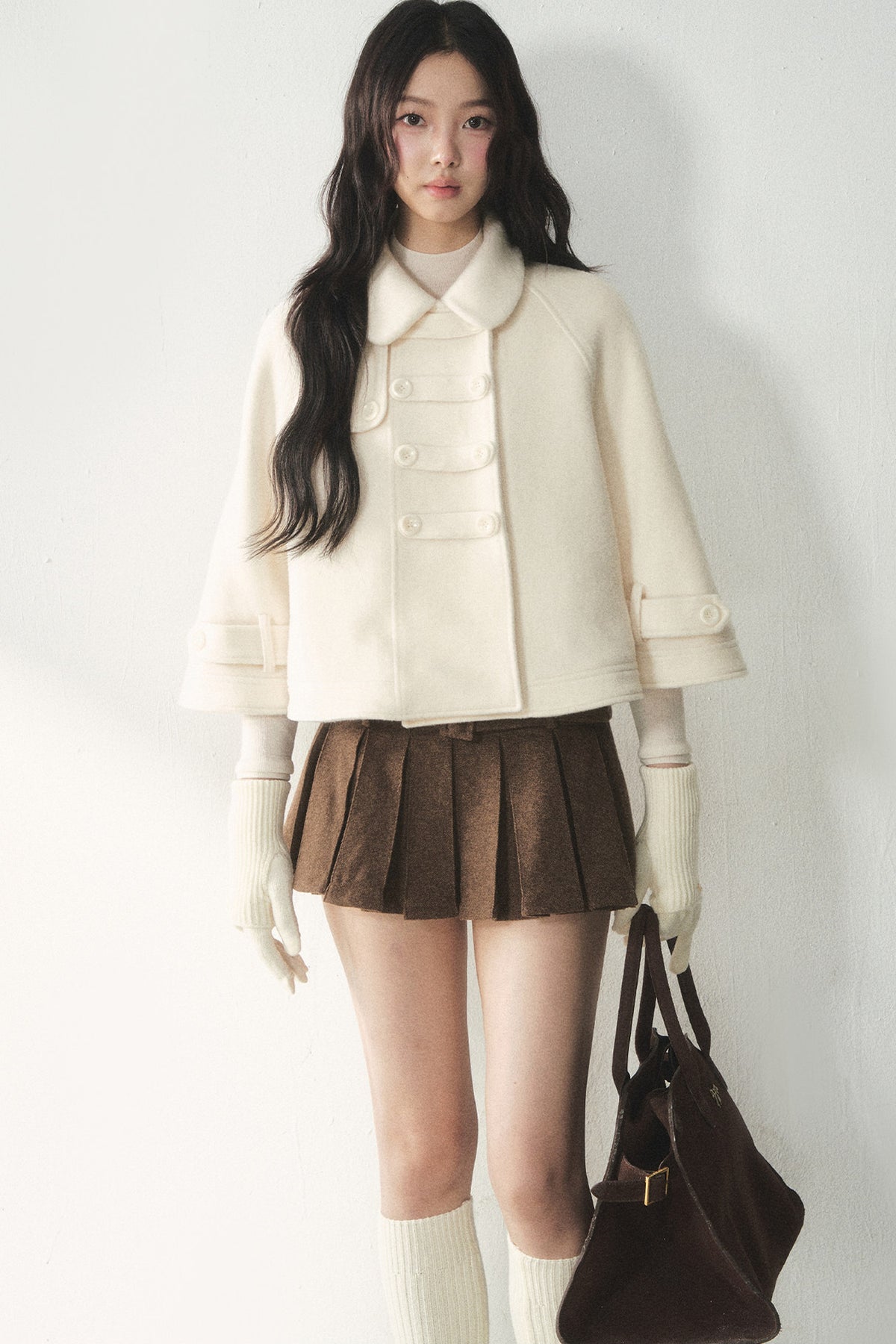 Wool Napoleon Cape
