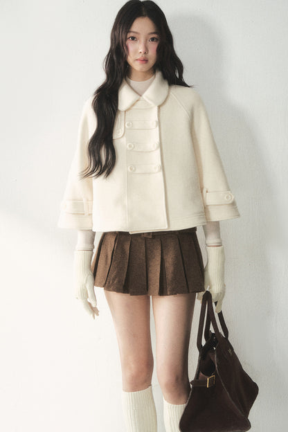 Wool Napoleon Cape