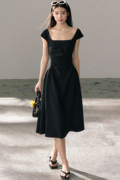 Summer Elegant Slim-Fit Versatile A-Line Dress