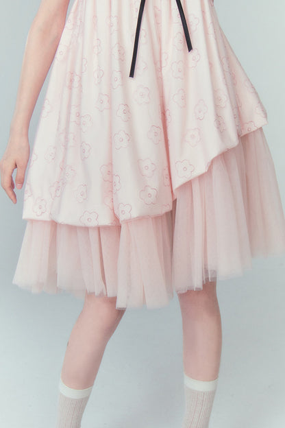 Dynamic Flower Bud Dress
