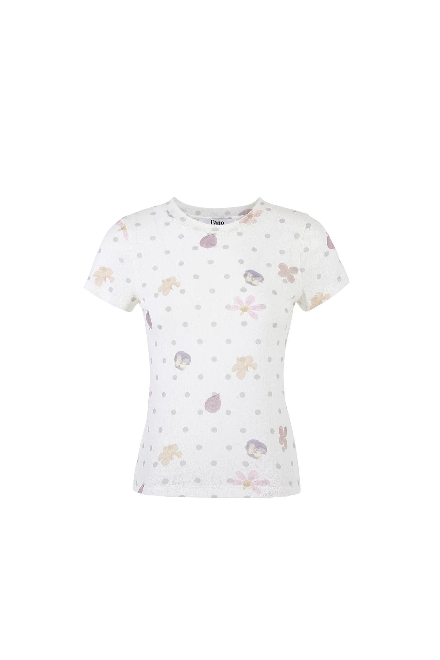 Polka Dot Slim Top