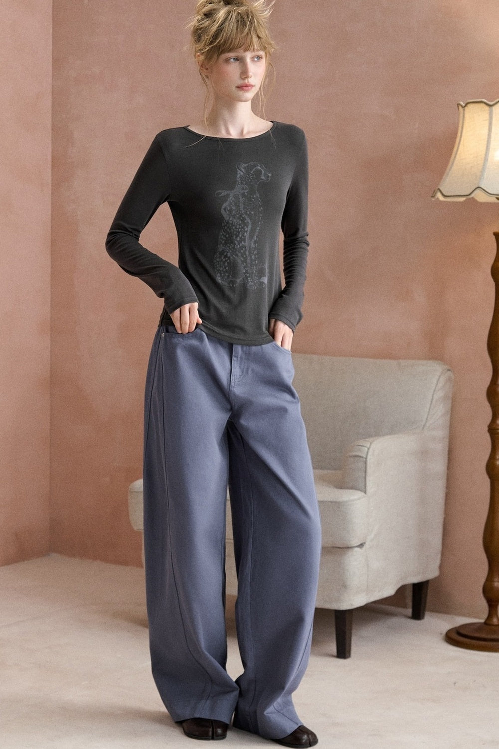 Curved Blade Pants