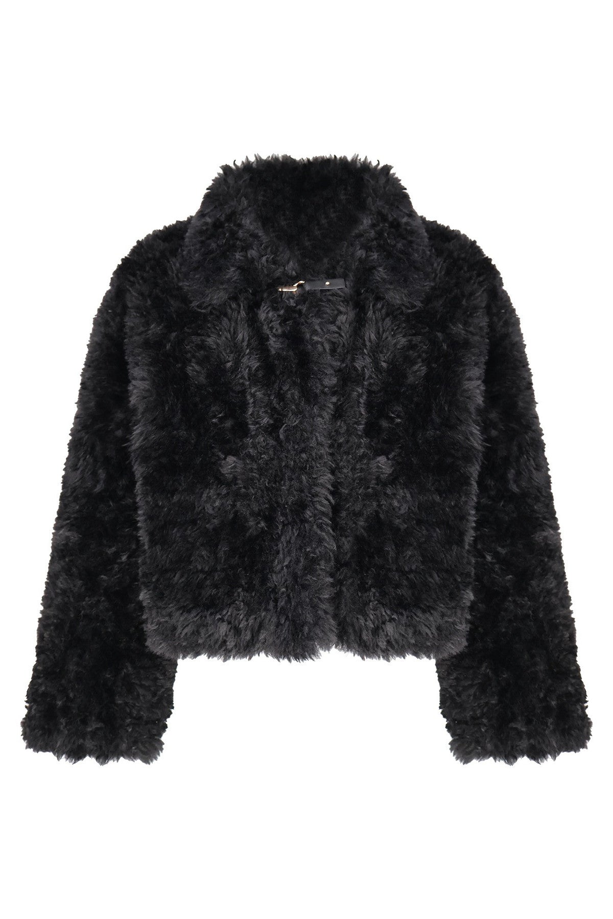 Fuzzy Shearling Coat, Skirt and Pants Set-Up