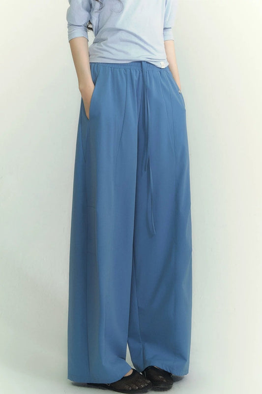 Light Oxygen Wide-Leg Scimitar Pants