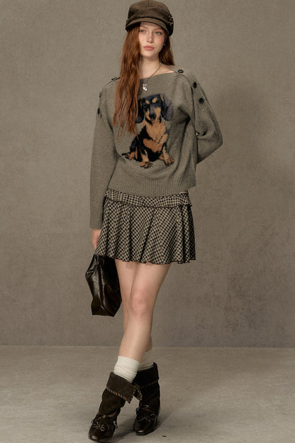 Dachshund Puppy Pullover Sweater