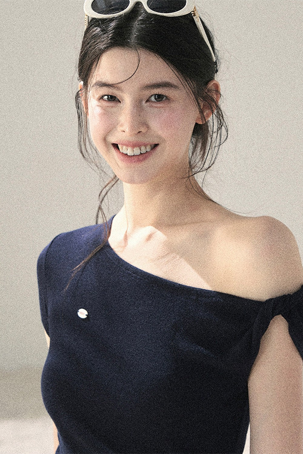 Asymmetrical Knot Crop Top
