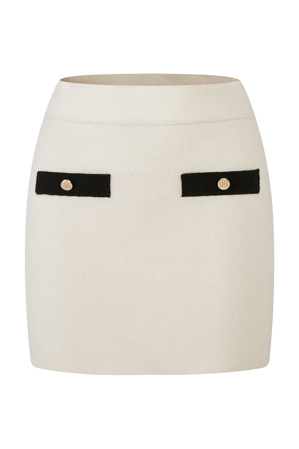 100% Wool Knit Jacket and Skirt