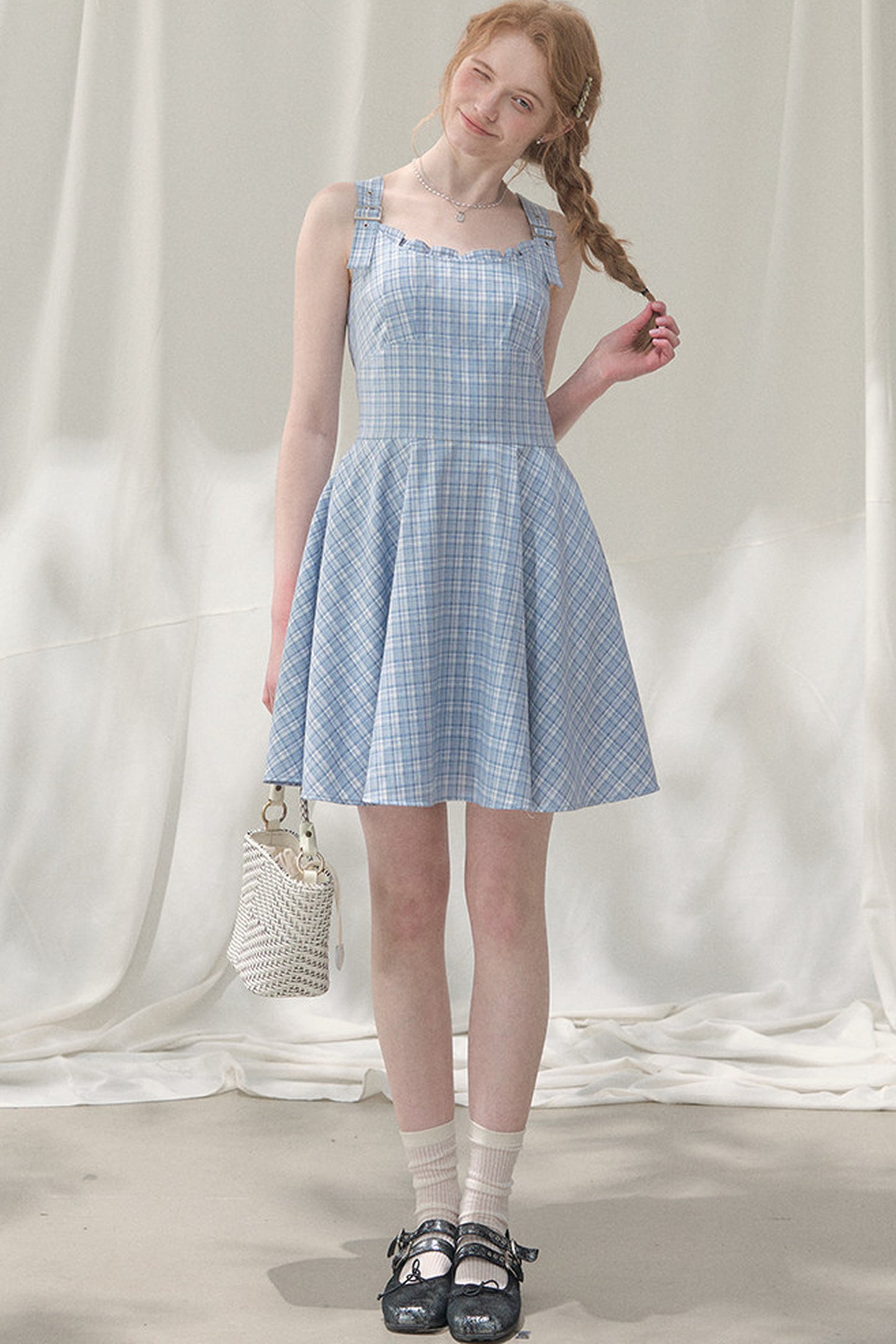 Summer Melody Plaid Dress