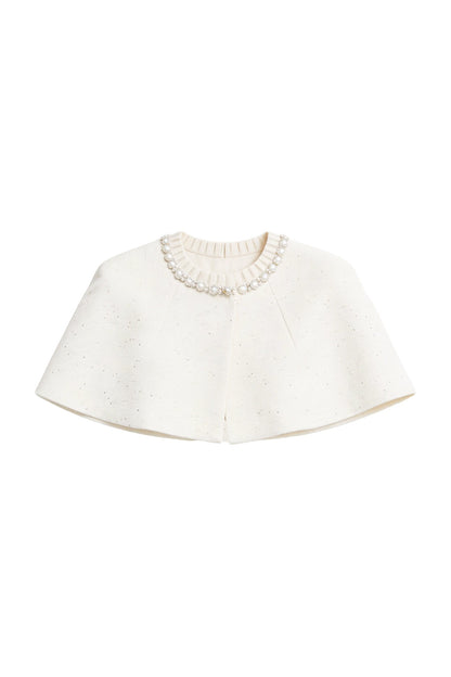 Ensemble cape et robe de princesse scintillante