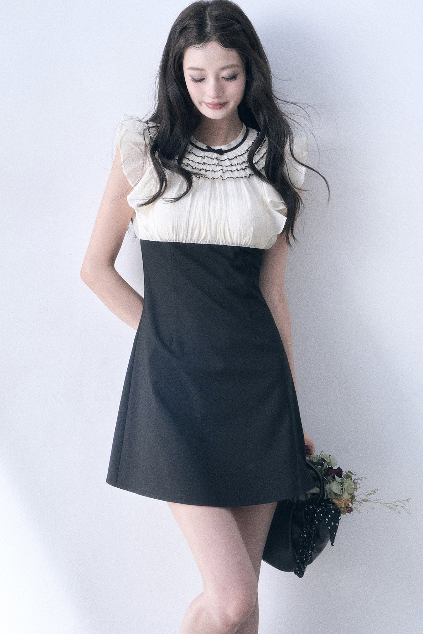 Daylight Flutter Sleeve Dress