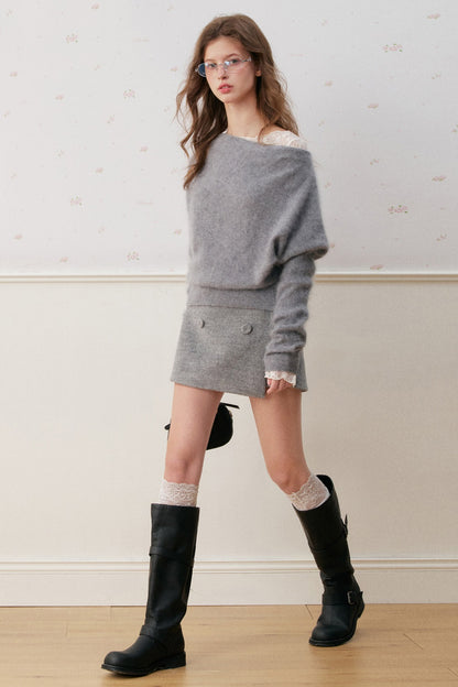 Milk Velvet Sweater and Base Top Set-Up