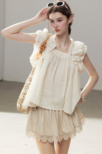 Free as the Wind Puff Blouse
