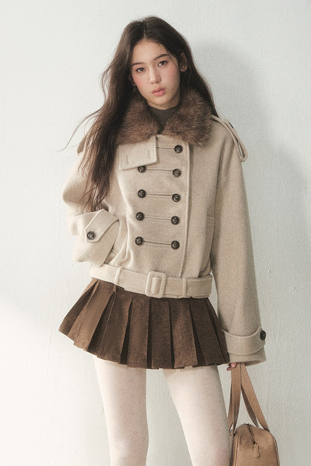 Double Breasted Wool Coat