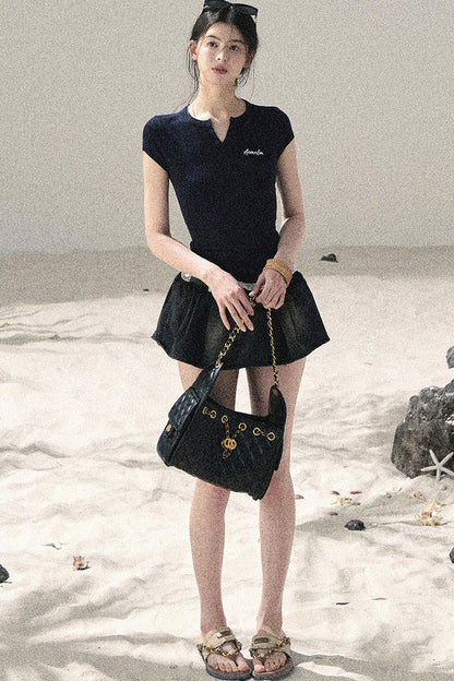 American Lace Two-Piece Top