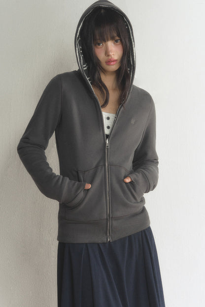 Reversible Striped Hooded Jacket and Pants Set-Up