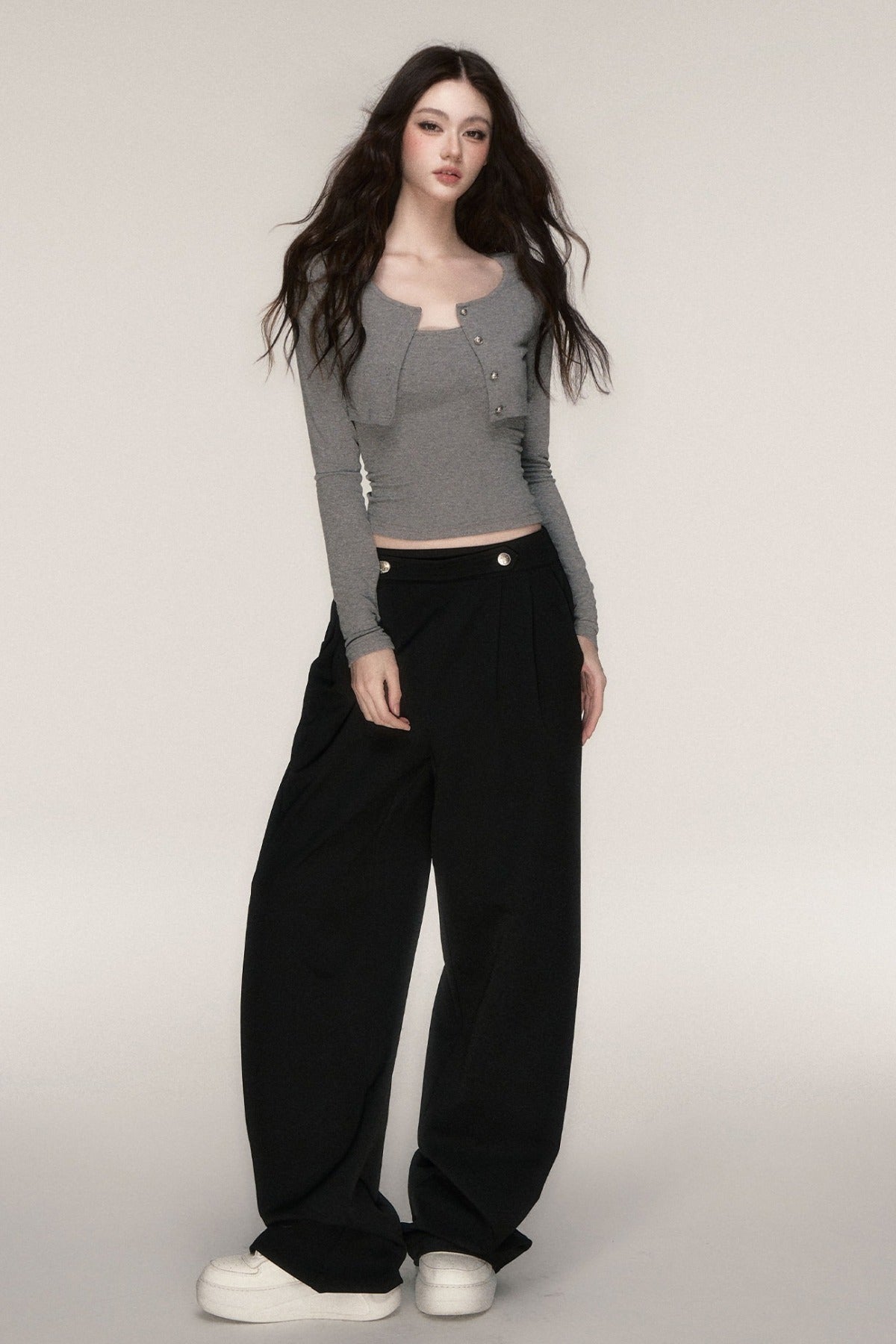 Napoleon Style Straight Leg Trousers