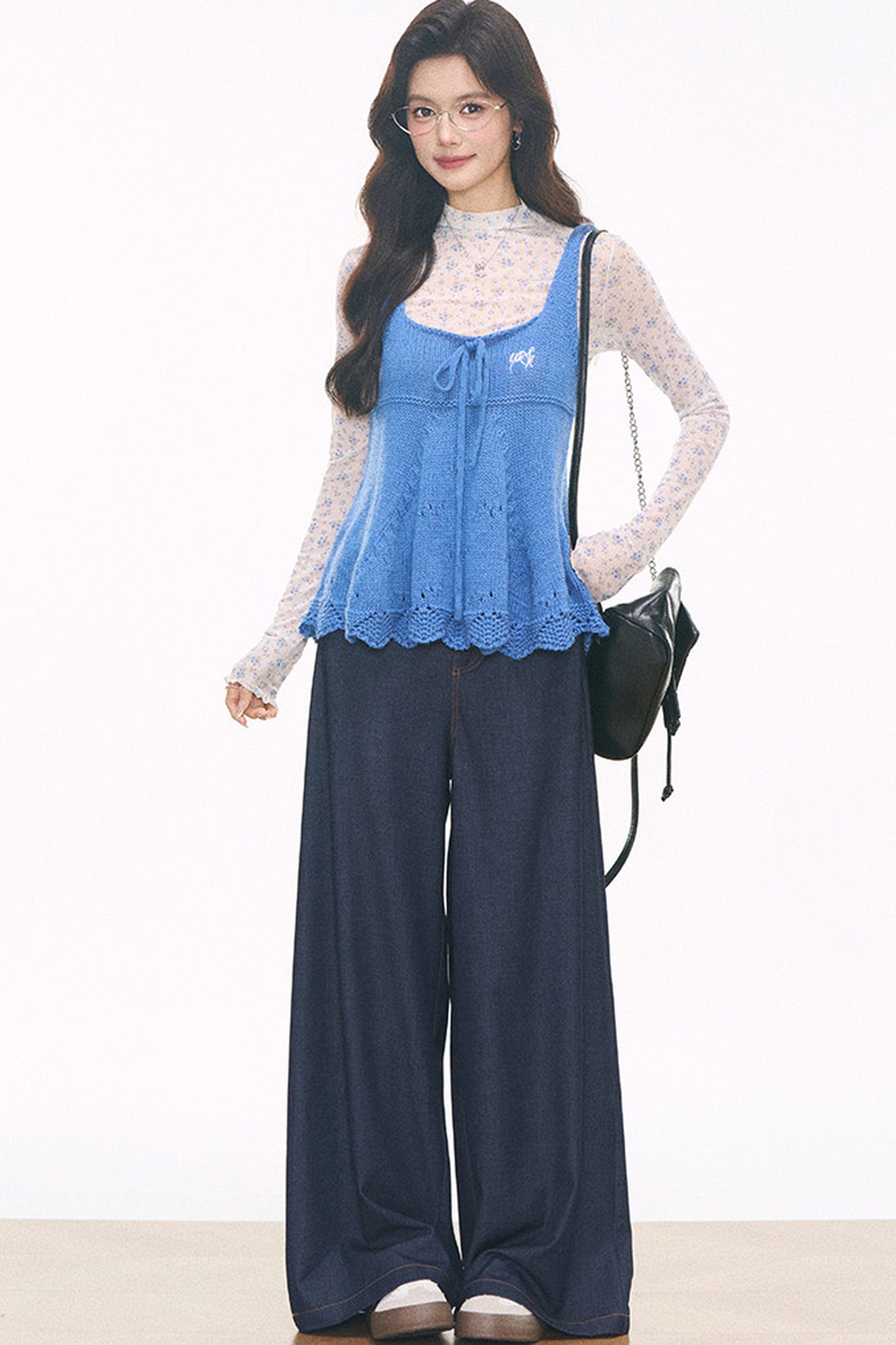 Completo con maglione strato base in rete