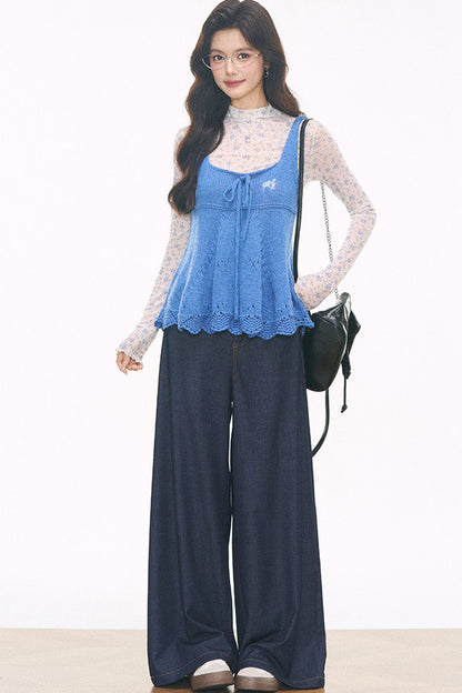 Completo con maglione strato base in rete