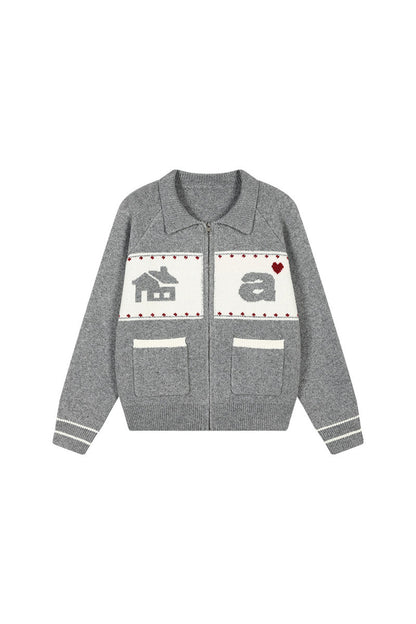 Snowfall Cottage Fair Isle Cardigan