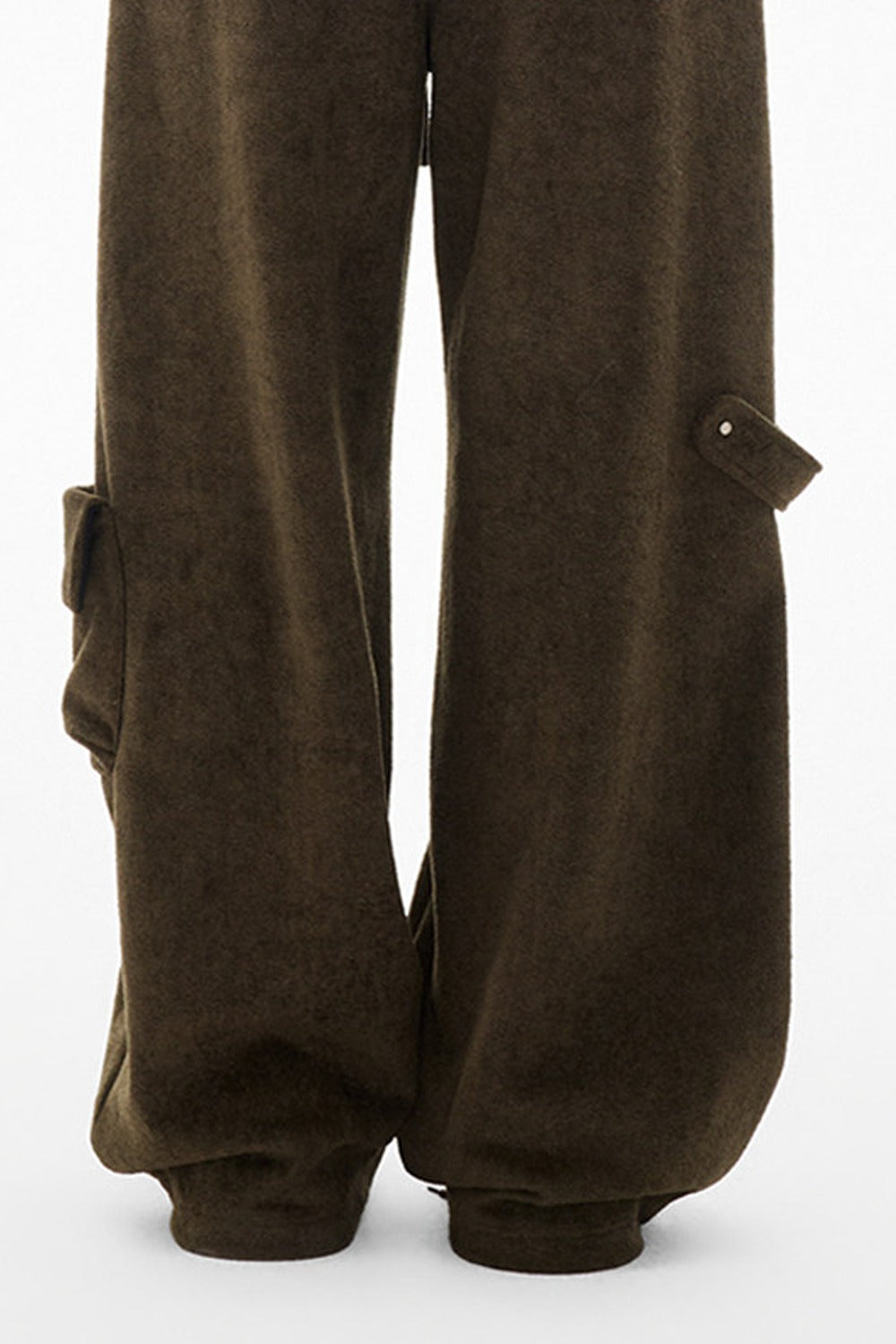 Detachable Fur Hood Jacket and Pants Set-Up