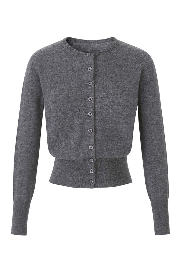 Long Sleeve Merino Cardigan