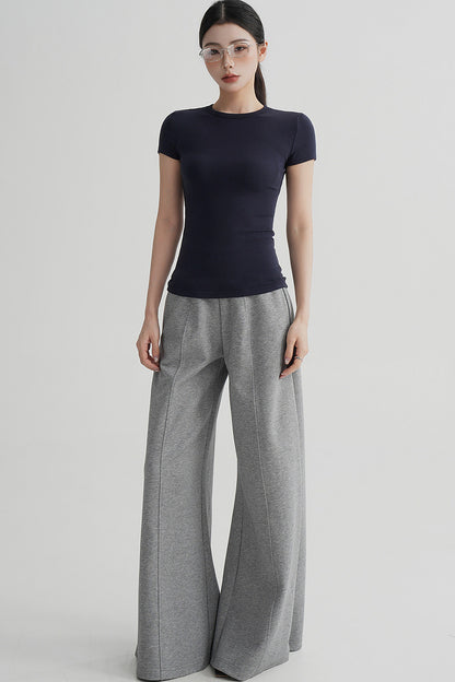 Elegant Wool Waist-Slimming Top