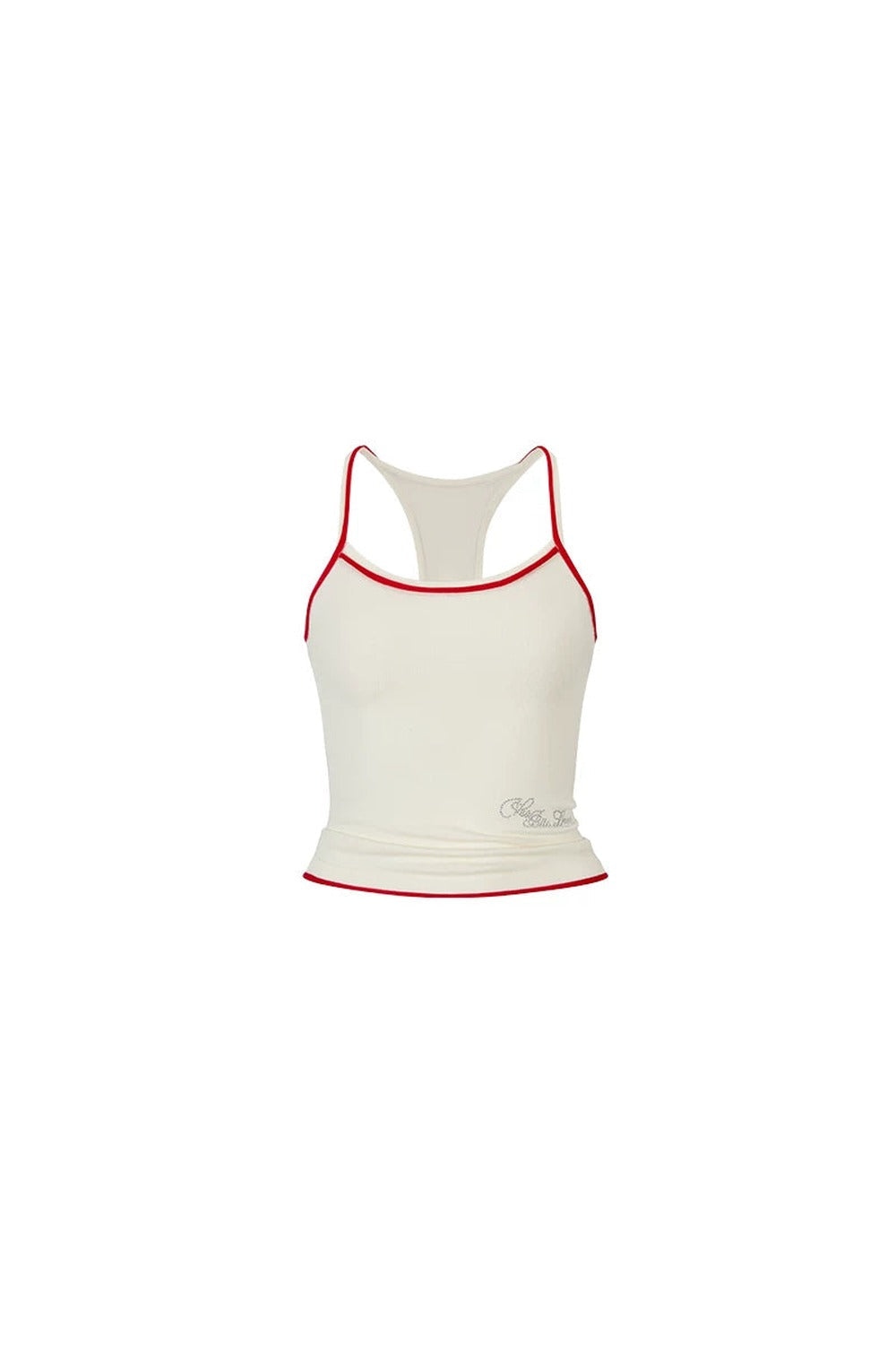 Rhinestone Knit Color-Block Camisole