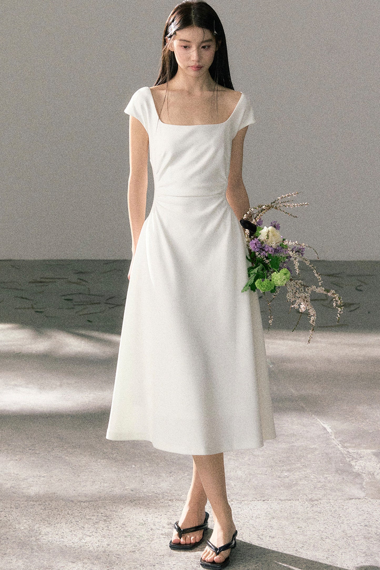 Summer Elegant Slim-Fit Versatile A-Line Dress