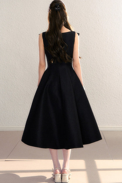 Vestido francés efecto adelgazante