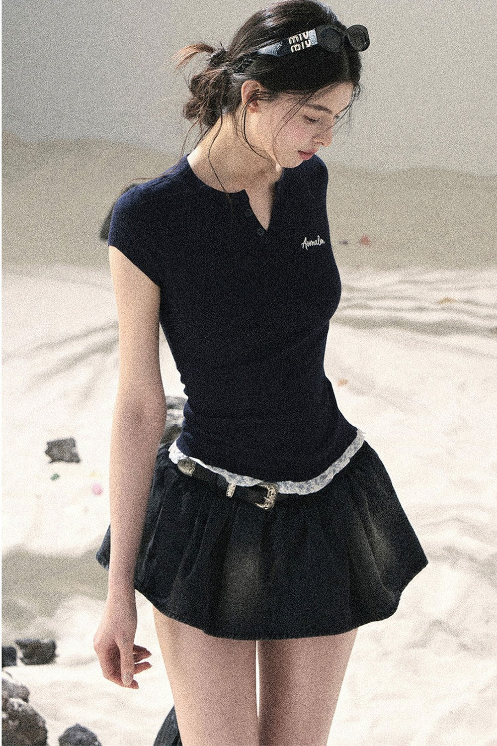 American Lace Two-Piece Top