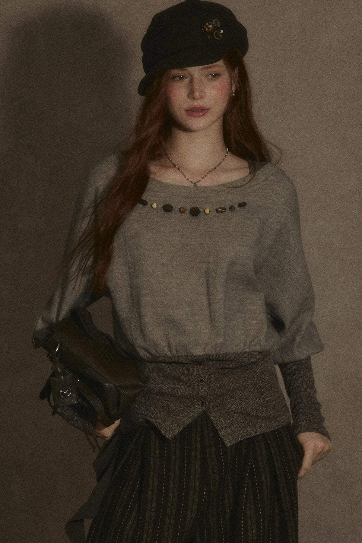 Hazelnut Lantern Pullover Sweatshirt