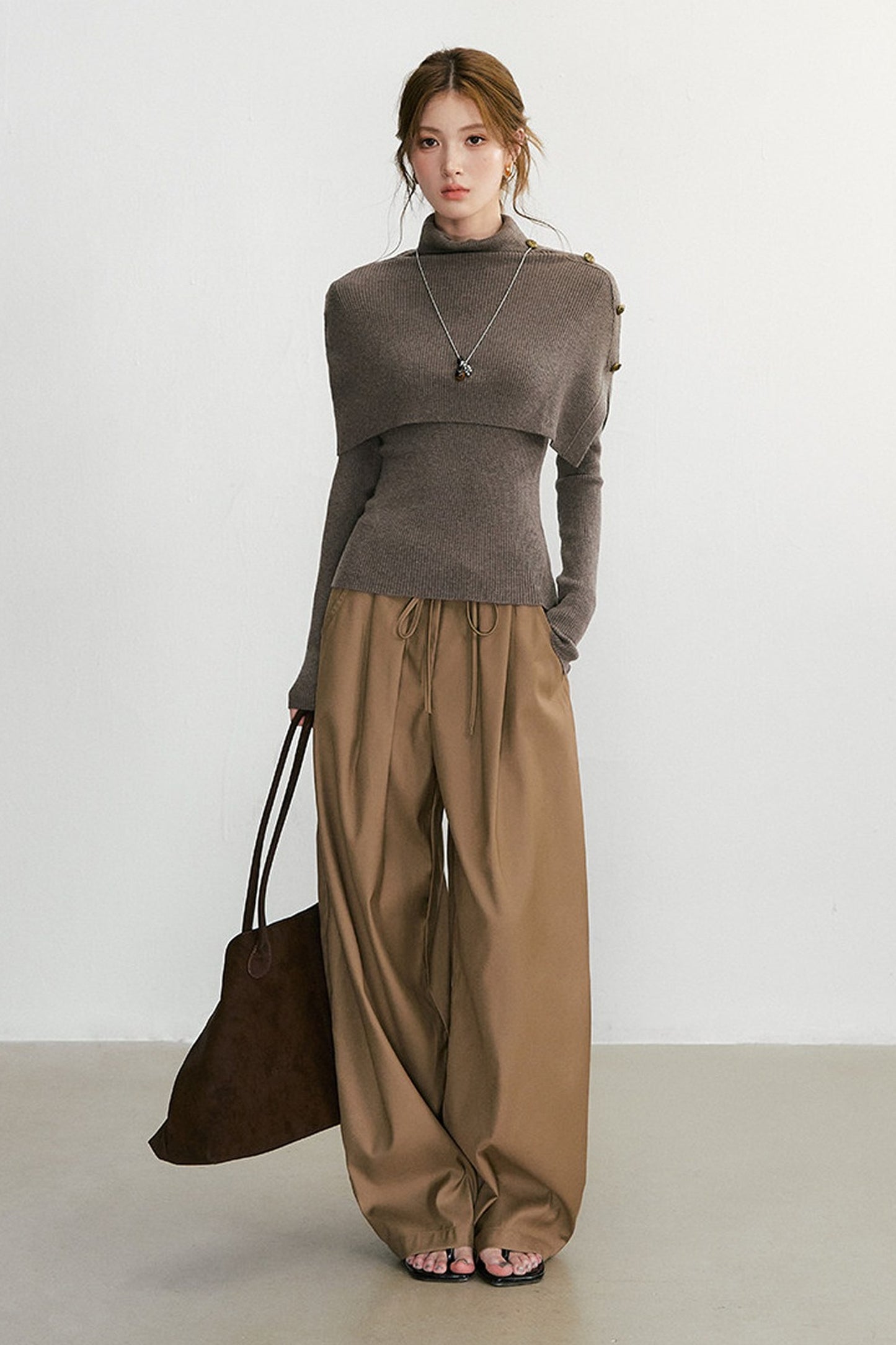 Elegant Knit Sweater Set