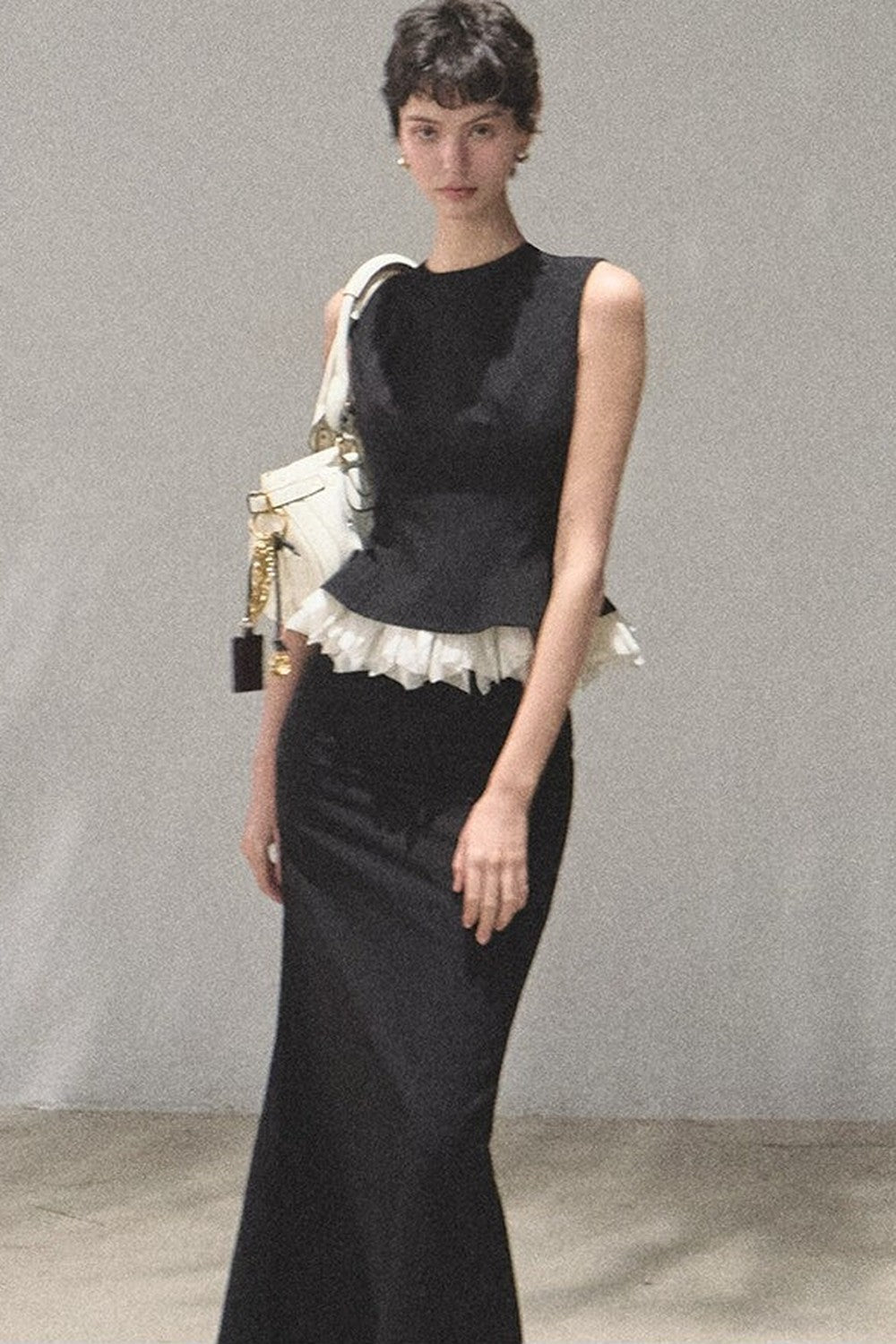 Lace Patchwork Summer Two-Piece Set-Up