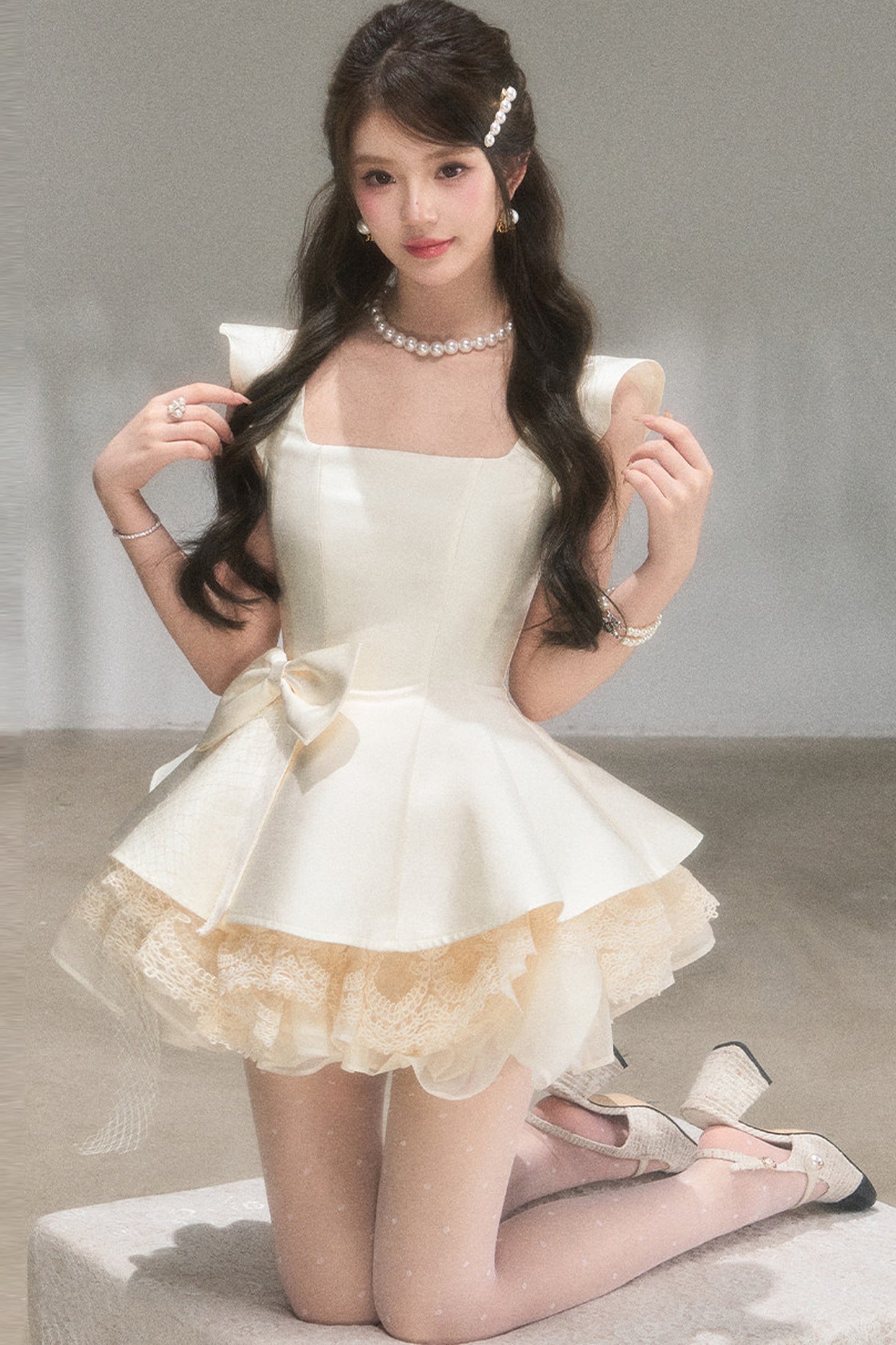 Princess Puffy Short Dress
