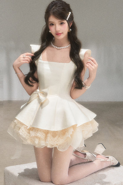 Princess Puffy Short Dress