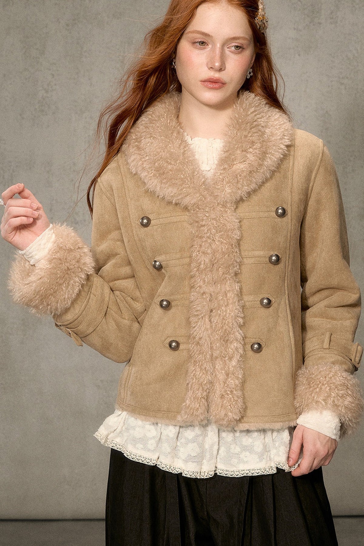 Fur Collar Jacket