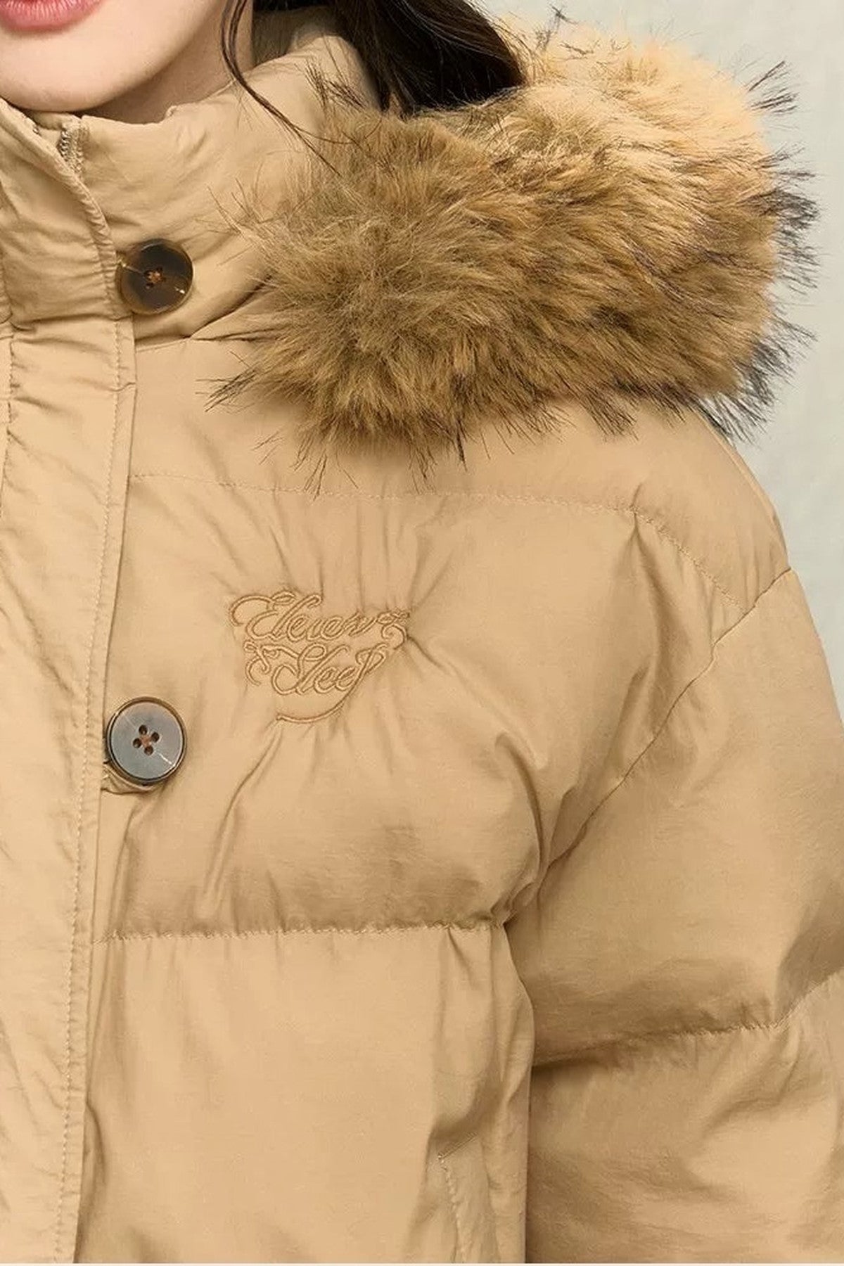White Duck Down Jacket and Pants Set-Up