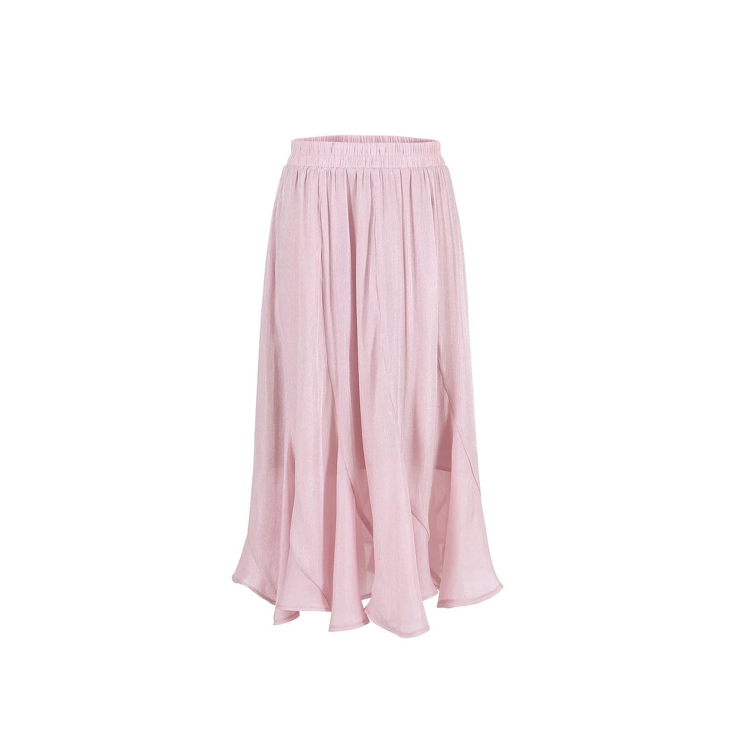 Romantic Fishtail Draped Skirt