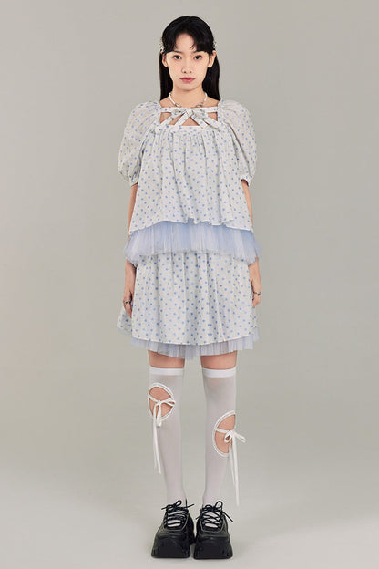 Floral Top and Skirt Set-Up