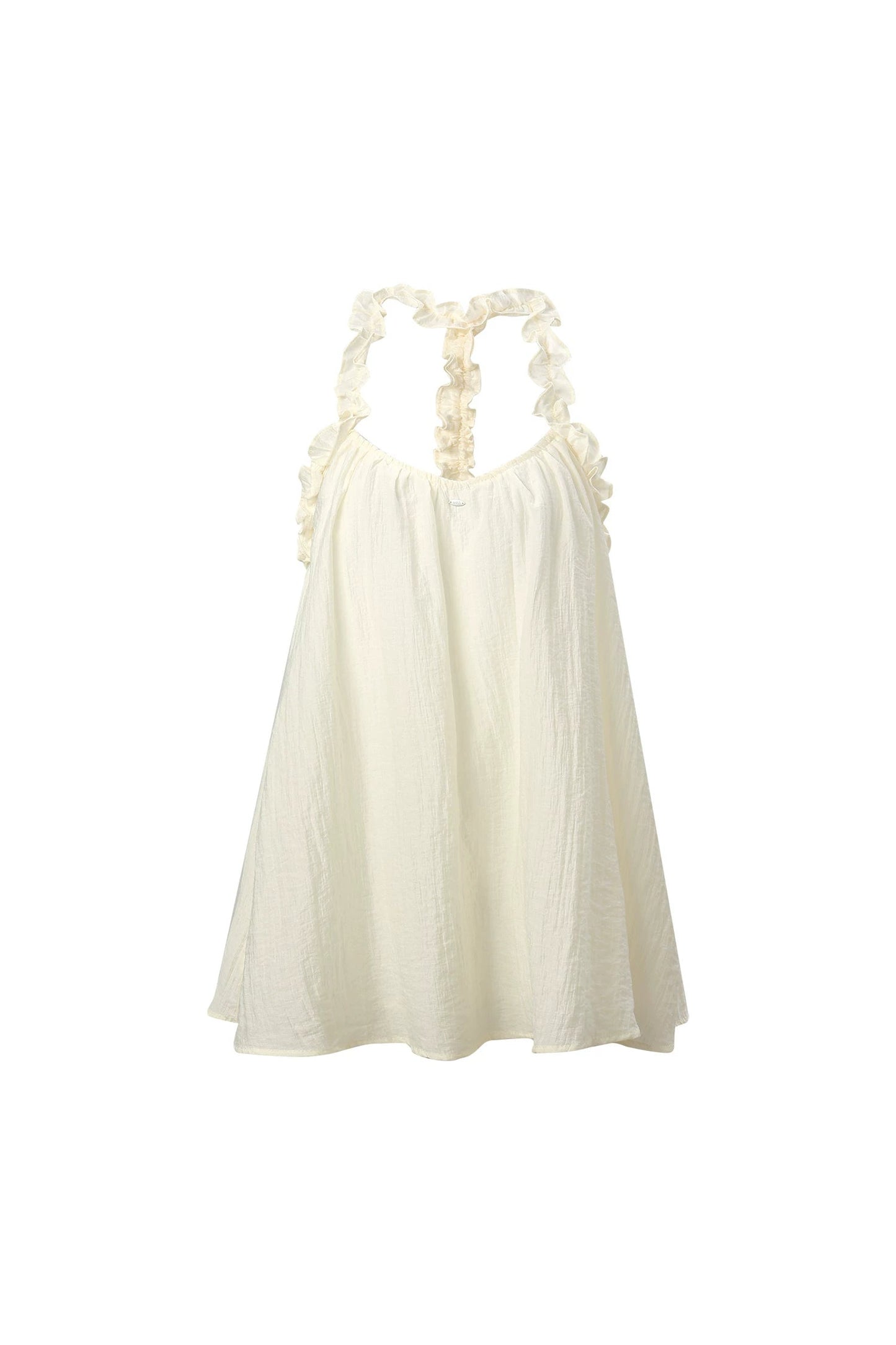 Sweet Ruffled Halter Top