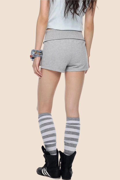 Vintage Elastic Sports Shorts