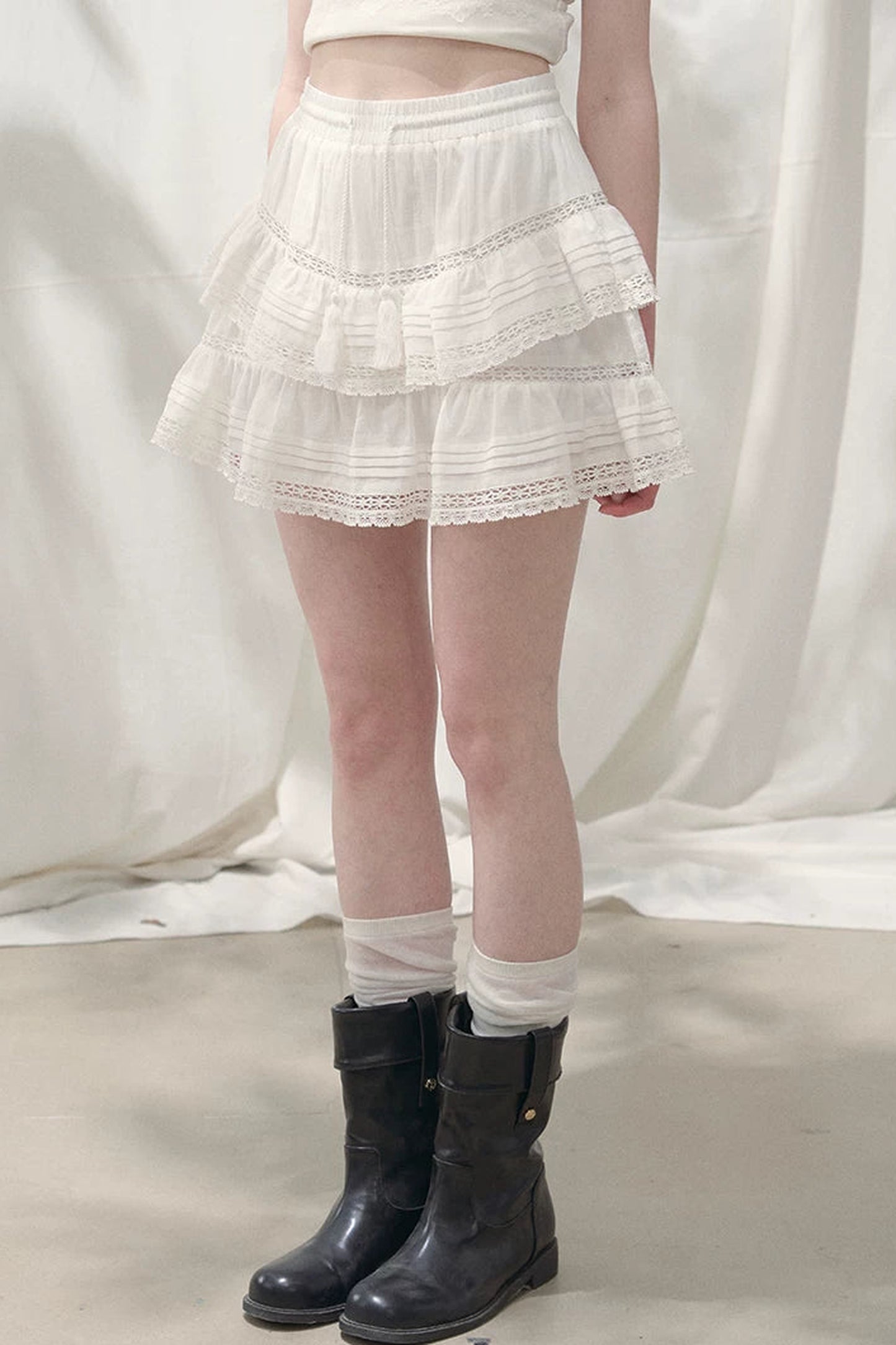 Ripples of the Sea Lace Skirt